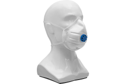 Фильтрующая формованная полумаска Без бренда с клапаном выдоха, FFP1 NR 892507, фото 3