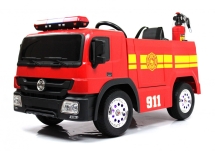 Детский электромобиль A555AA (пожарная) 