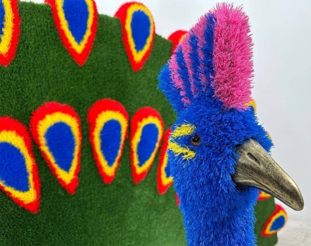 Топиари павлин Веерный - газон Eco, фото 5