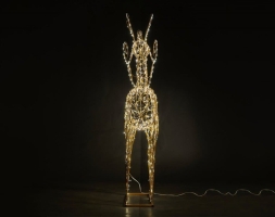 Световая фигура Олень с витыми рогами d003, фото 4