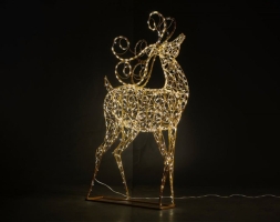 Световая фигура Олень с витыми рогами d003, фото 3
