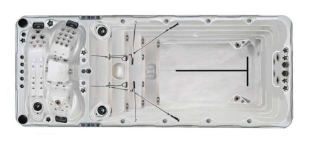 Плавательный спа бассейн Passion Spas Sport Spirit, фото 1