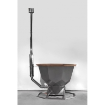 Сибирский банный чан "Бриллиант Сибири" на опоре + печь (черный металл) 1850 мм Сибирский банный чан "Бриллиант Сибири" на опоре + печь (черный металл) 1850 мм