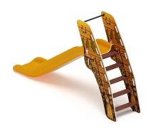 Горка пластиковая - ИО 42.01.01-06 - (желтый скат) H=1200 (Эко) Горка пластиковая - ИО 42.01.01-06 - (желтый скат) H=1200 (Эко)