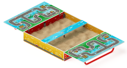 Песочница с крышкой средняя (Игра) - ИО 5.01.11-02, фото 1