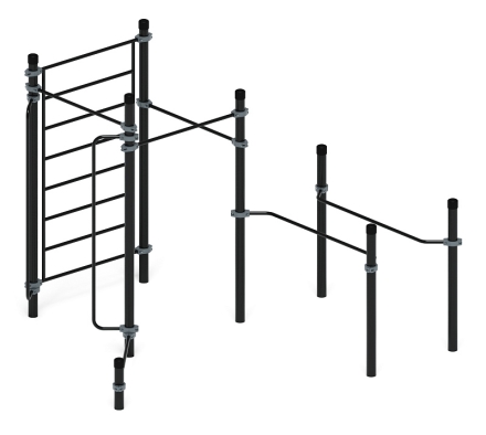 Воркаут ЛОВ 89 серый ВТ 101.15-03, фото 1