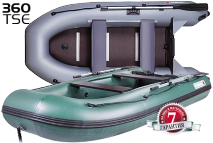Лодка ПВХ Юкона (YUKONA) 360TSE (F) Пайол секционный щитовой, фото 2
