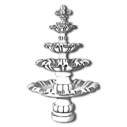 Фонтан классический &quot;Лилия&quot; артикул 751, фото 1