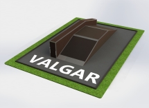 Средний Фанбокс с прямой/наклонной гранью (funbox flat edge)