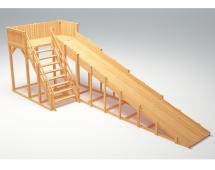 Зимняя деревянная горка “Зима wood”-6