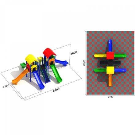 Детская площадка Водопад 4.1, фото 3