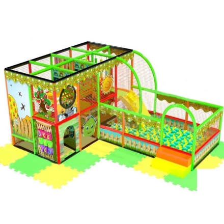 Детский игровой лабиринт «Джамп» 27 м² (4,65*6*3м), фото 1