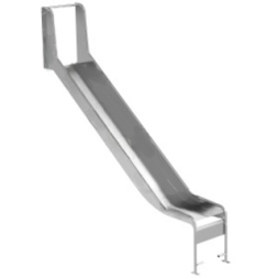 Горка из нержавеющей стали размером 1550х490 мм, фото 1