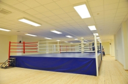 Ринг боксерский на помосте TOTALBOX РП5-1 6х6 м (размер по канатм 5х5 м)