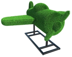 Топиари Самолет, L=150см - газон Eco, фото 3
