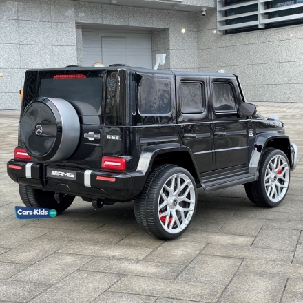 Электромобиль Mercedes-Benz G63 AMG S307 черный, фото 3