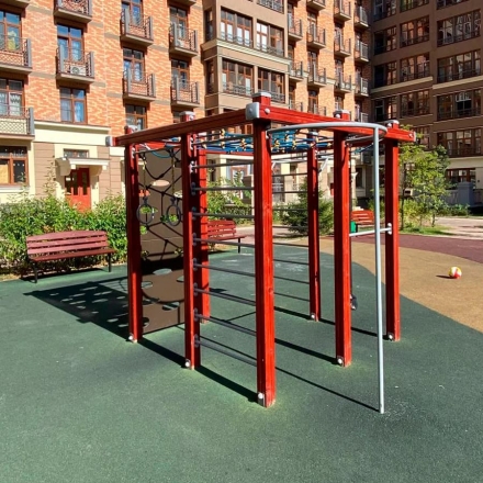 Спортивный комплекс ВСТ 8050 для уличной площадки, фото 4