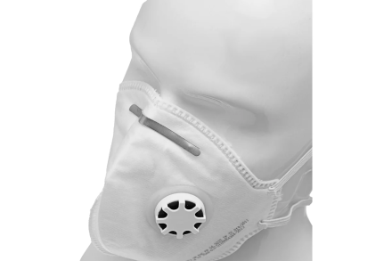 Фильтрующая складная полумаска Без бренда с клапаном выдоха FFP1 NR 892567, фото 6