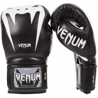 Перчатки боксерские Venum Giant 3.0 Black Nappa Leather, фото 1