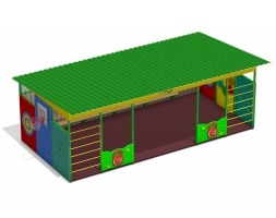 Теневой навес игровой Чудо Спорт 20 м2, фото 2 Теневой навес игровой Чудо Спорт 20 м2, фото 2