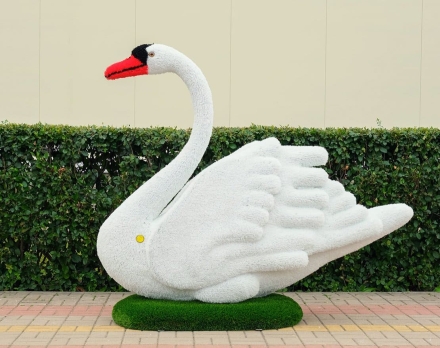 Топиари Лебедь на острове - газон Eco + Deluxe, фото 3