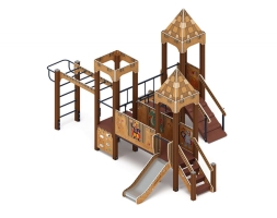 Детская игровая площадка Королевство (Картонное) ДИК 1.15.08-22 H=750, фото 2