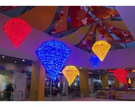 Световая фигура Алмаз, фото 1