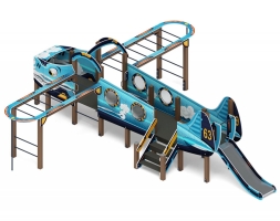Детская игровая площадка Аэроплан ДИК 1.03.4.01-01.C Дракон H=900, фото 4