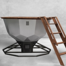 Сибирский банный чан "Бриллиант Сибири" на опоре + печь (черный металл) 2250 мм опора - черный металл Сибирский банный чан "Бриллиант Сибири" на опоре + печь (черный металл) 2250 мм опора - черный металл