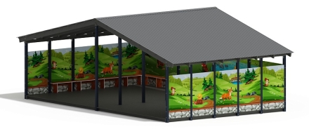 Теневой навес (В гостях у сказки) - МФ 70.8.5-12, фото 1