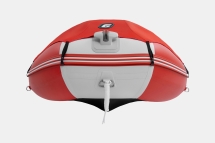 Gladiator C 370 AL ACTIVE Красно-белый моторная лодка ПВХ Алюминиевый пайол