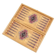 Нарды + Шашки "Сирия Красные" средние (Россия, дерево, 50х25х4 см) Нарды + Шашки "Сирия Красные" средние (Россия, дерево, 50х25х4 см)