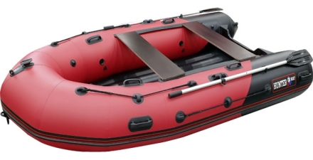 Лодка ПВХ Хантер 330 ПРО надувная под мотор, фото 2