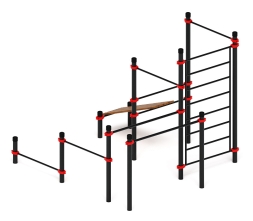 Воркаут 108 красный ВТ 12.21-01, фото 3 Воркаут 108 красный ВТ 12.21-01, фото 3