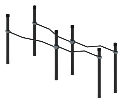 Воркаут ЛОВ 89 серый ВТ 101.17-03, фото 1