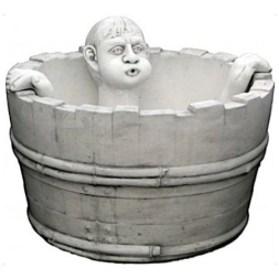 Фонтан современный "Баня 1/2" артикул S207022