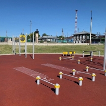 Комплекс для выполнения испытания Прыжок в длину с места толчком двумя ногами для норм ГТО S722 IronKing Комплекс для выполнения испытания Прыжок в длину с места толчком двумя ногами для норм ГТО S722 IronKing