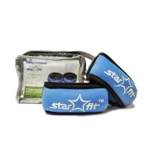 Утяжелители WT-101 для рук "Браслет", 0,5 кг, синий/черный Утяжелители WT-101 для рук "Браслет", 0,5 кг, синий/черный