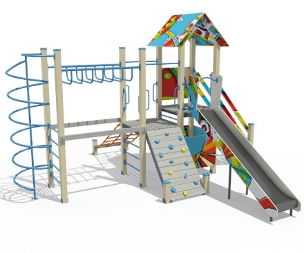 Детский городок для малышей, паттерн &quot;Фэнтази&quot; ГМ010.11.02.17, фото 1