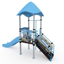 Горка детская, фото-мотивы &quot;Москва&quot; ГР004.01.10