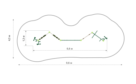 FUN-terra Детский Спортивный комплекс ЗЛ-31, фото 6