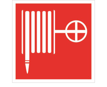 Фотолюминесцентная наклейка &quot;Пожарный кран&quot; 200х200, фото 1