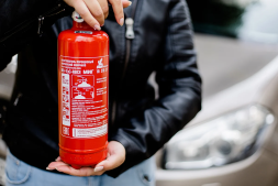 Профессиональный порошковый огнетушитель МИГ ОП-1(з) (1А, 21В, С, Е) 111-101, фото 6