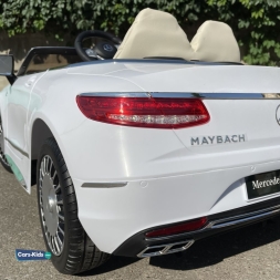 Электромобиль Mercedes-Benz Maybach S650 ZB188 Cabriolet белый, фото 6