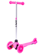 Самокат 3-колесный Zippy 3D, 120/80 мм, розовый Самокат 3-колесный Zippy 3D, 120/80 мм, розовый