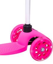 Самокат 3-колесный Zippy 3D, 120/80 мм, розовый Самокат 3-колесный Zippy 3D, 120/80 мм, розовый