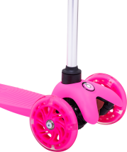 Самокат 3-колесный Zippy 3D, 120/80 мм, розовый Самокат 3-колесный Zippy 3D, 120/80 мм, розовый