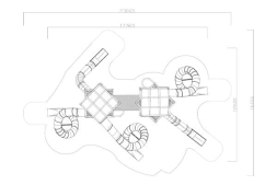 Игровой комплекс Эко 701003 для детской площадки, фото 5 Игровой комплекс Эко 701003 для детской площадки, фото 5