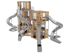 Игровой комплекс Эко 701003 для детской площадки, фото 2 Игровой комплекс Эко 701003 для детской площадки, фото 2