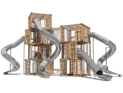 Игровой комплекс Эко 701003 для детской площадки, фото 1 Игровой комплекс Эко 701003 для детской площадки, фото 1